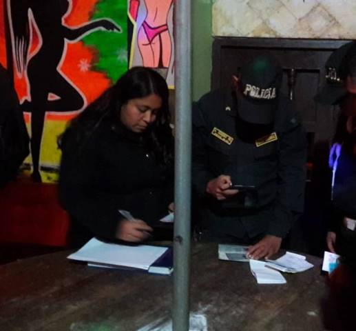 Ministerio PÃºblico y PNP intervienen prostÃ­bulos en Chachapoyas